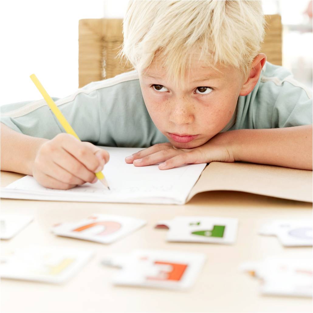 Boy Writing Boy Writing