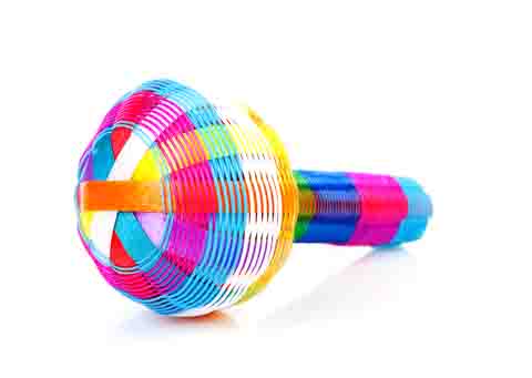 Multicoloured Rattle