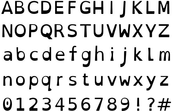 Christian Boer's Dyslexie is a typeface for people with dyslexia.